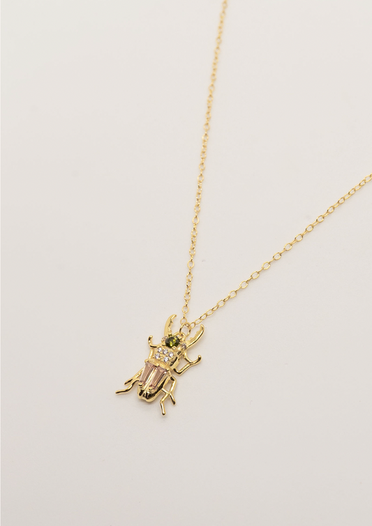 Beetle Necklace