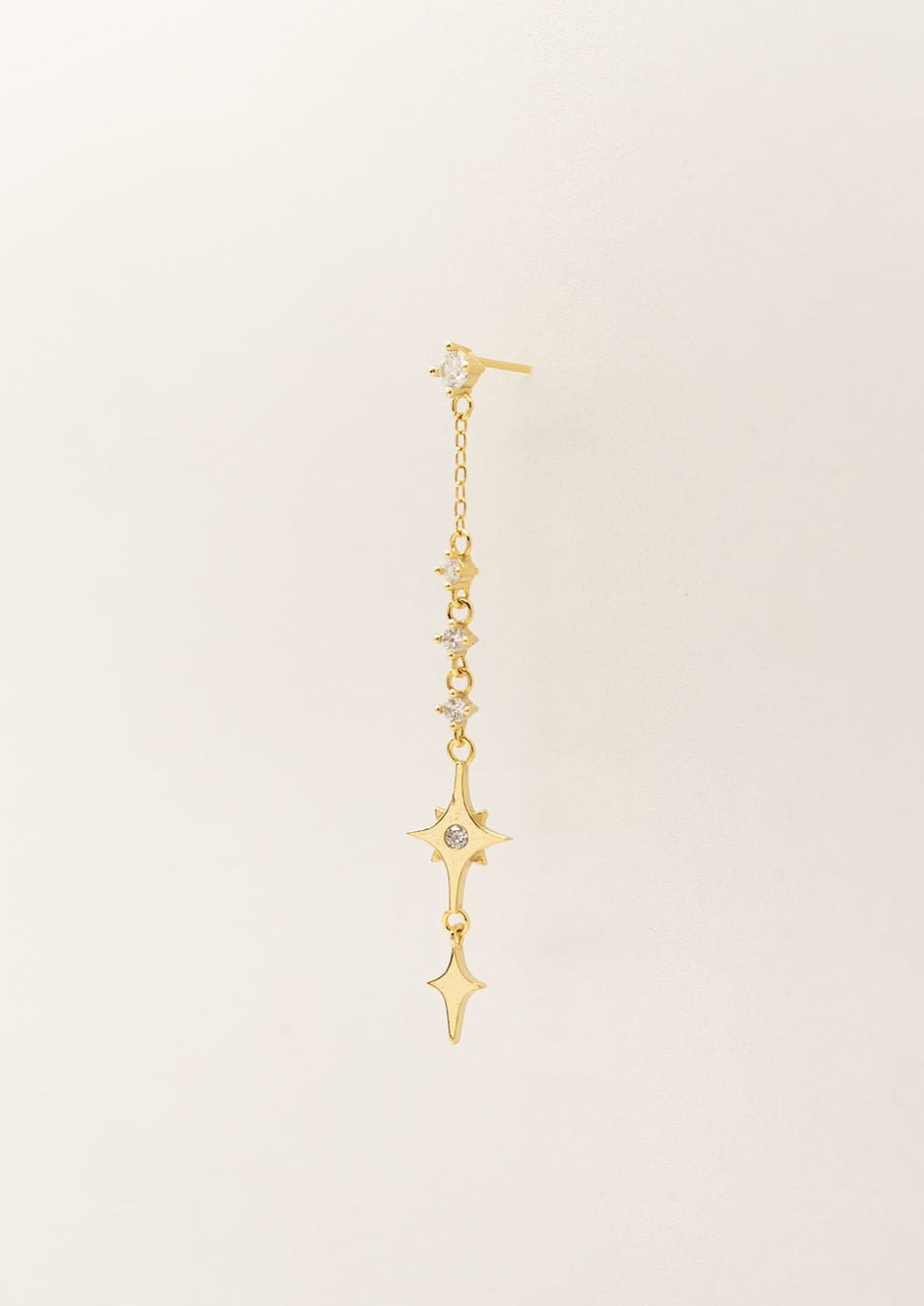 Moon & Stars Comet Earring