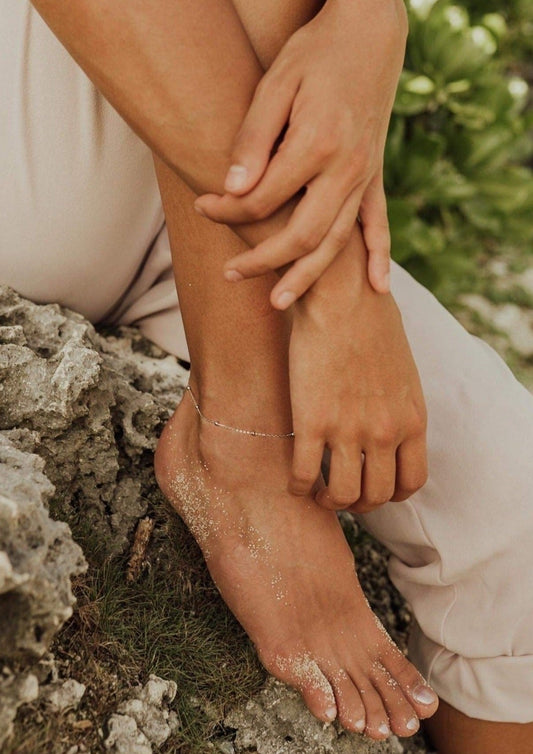 Complete your look with our collection of fashionable and high-quality anklets inspired by the marine life of Zamami Island, Okinawa. Made of 18K Gold Plated and 925 sterling silver, each piece is a perfect representation of the beauty and elegance of the island.